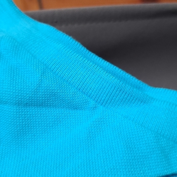 NWOT Old Navy Mens Polo Shirt Aqua Short Sleeve Collared Size XXL READ - Picture 3 of 9